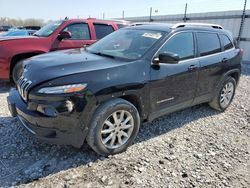 Salvage cars for sale at Cahokia Heights, IL auction: 2017 Jeep Cherokee Limited