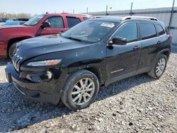 Jeep Cherokee Limited salvage cars for sale: 2017 Jeep Cherokee Limited