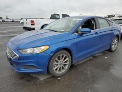 Salvage cars for sale at Sacramento, CA auction: 2017 Ford Fusion SE