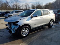 Salvage cars for sale at Ellwood City, PA auction: 2022 Chevrolet Equinox LT