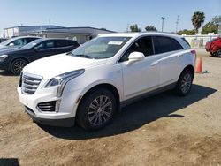 Salvage cars for sale at San Diego, CA auction: 2017 Cadillac XT5 Luxury