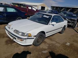 Salvage cars for sale at Brighton, CO auction: 1993 Acura Integra LS