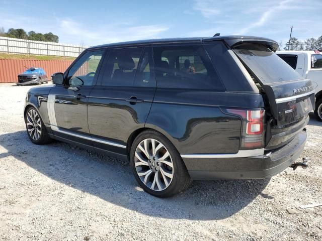 2016 Land Rover Range Rover HSE