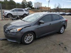 Ford Focus SE salvage cars for sale: 2017 Ford Focus SE