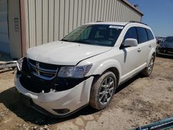 Salvage cars for sale at Temple, TX auction: 2018 Dodge Journey SXT