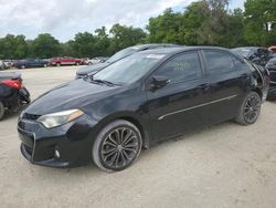 Salvage cars for sale at Ocala, FL auction: 2015 Toyota Corolla L