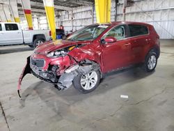 Salvage cars for sale from Copart Woodburn, OR: 2018 KIA Sportage LX