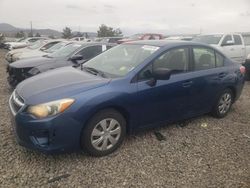 Salvage cars for sale at Reno, NV auction: 2012 Subaru Impreza