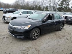 Vehiculos salvage en venta de Copart North Billerica, MA: 2016 Honda Accord LX