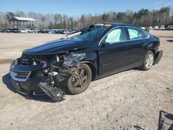 Chevrolet salvage cars for sale: 2018 Chevrolet Impala LS