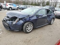 Salvage cars for sale at North Billerica, MA auction: 2022 Toyota Corolla LE