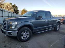 Salvage cars for sale at Moraine, OH auction: 2016 Ford F150 Super Cab