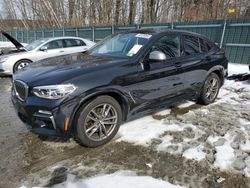 BMW X4 salvage cars for sale: 2019 BMW X4 M40I