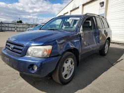 Salvage cars for sale from Copart New Britain, CT: 2004 Toyota Highlander