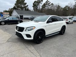Salvage cars for sale at North Billerica, MA auction: 2016 Mercedes-Benz GLE Coupe 450 4matic