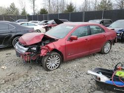 Ford Fusion Hybrid salvage cars for sale: 2012 Ford Fusion Hybrid