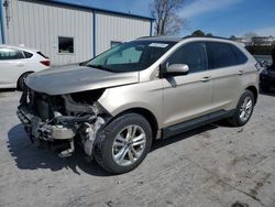 Salvage cars for sale at Tulsa, OK auction: 2018 Ford Edge SEL