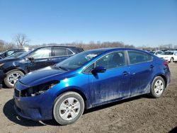 Salvage cars for sale at Des Moines, IA auction: 2018 KIA Forte LX