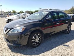 Nissan Sentra S Vehiculos salvage en venta: 2016 Nissan Sentra S