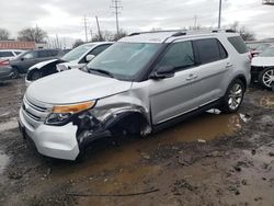 Salvage cars for sale from Copart Columbus, OH: 2015 Ford Explorer XLT