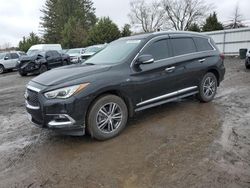 Salvage cars for sale from Copart Finksburg, MD: 2018 Infiniti QX60