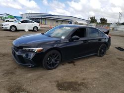 Salvage cars for sale from Copart San Diego, CA: 2022 Honda Civic Sport