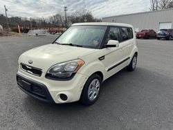 Salvage cars for sale at North Billerica, MA auction: 2013 KIA Soul