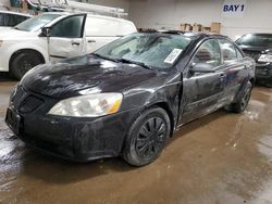 Pontiac G6 SE salvage cars for sale: 2006 Pontiac G6 SE