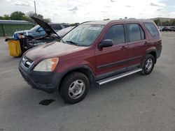 Salvage cars for sale from Copart Orlando, FL: 2003 Honda CR-V LX