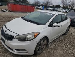 Salvage cars for sale from Copart Madisonville, TN: 2016 KIA Forte EX