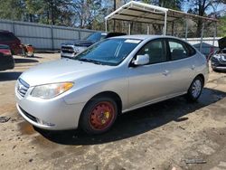 Salvage cars for sale from Copart Austell, GA: 2010 Hyundai Elantra Blue