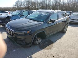 Salvage cars for sale from Copart Glassboro, NJ: 2019 Jeep Cherokee Latitude Plus