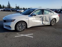 Salvage cars for sale from Copart Rancho Cucamonga, CA: 2020 Honda Accord Touring Hybrid