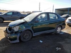 Salvage cars for sale at Colorado Springs, CO auction: 2003 Toyota Echo