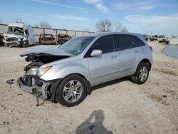 Salvage cars for sale at Haslet, TX auction: 2008 Acura MDX Technology