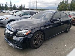 Mercedes-Benz salvage cars for sale: 2019 Mercedes-Benz C 43 AMG