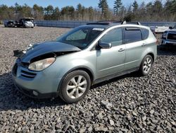 Salvage cars for sale at Windham, ME auction: 2006 Subaru B9 Tribeca 3.0 H6