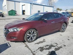 Vehiculos salvage en venta de Copart Tulsa, OK: 2017 Nissan Maxima 3.5S