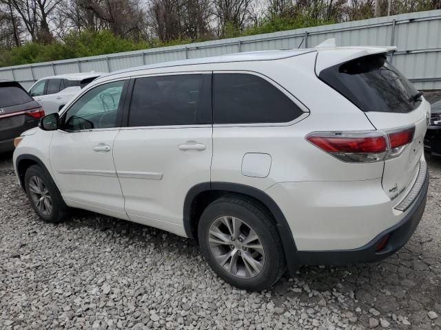 2015 Toyota Highlander XLE