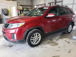 Salvage cars for sale at Kansas City, KS auction: 2014 KIA Sorento LX