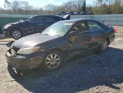 Salvage cars for sale at Augusta, GA auction: 2002 Toyota Camry LE