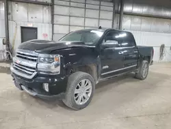 Chevrolet salvage cars for sale: 2018 Chevrolet Silverado K1500 High Country