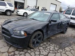 Salvage cars for sale at Woodburn, OR auction: 2014 Dodge Charger SXT