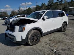 Salvage cars for sale at Savannah, GA auction: 2023 KIA Telluride SX