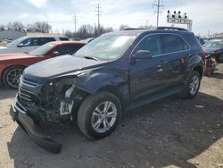 Salvage cars for sale from Copart Columbus, OH: 2016 Chevrolet Equinox LT