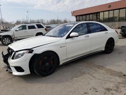 Salvage cars for sale at Fort Wayne, IN auction: 2016 Mercedes-Benz S 63 AMG