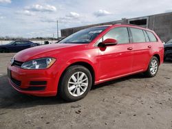 Volkswagen Golf salvage cars for sale: 2016 Volkswagen Golf Sportwagen S