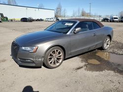 Salvage cars for sale from Copart Portland, OR: 2014 Audi A5 Premium