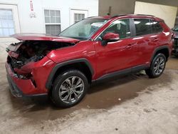 Vehiculos salvage en venta de Copart Davison, MI: 2022 Toyota Rav4 XLE Premium