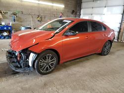 Salvage cars for sale from Copart Angola, NY: 2023 KIA Forte GT Line